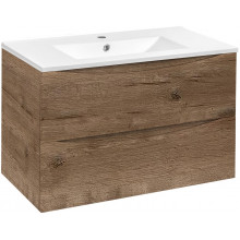 Тумба с раковиной Vincea Mia VMC-2MC750VO/VBS-13975 75 дуб
