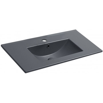 Раковина Vincea VBS-13975MA 75 антрацит матовый