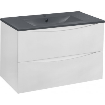 Тумба с раковиной Vincea Mia VMC-2MC750GW/VBS-13975MA 75 белый