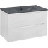 Тумба с раковиной Vincea Mia VMC-2MC750GW/VBS-13975MA 75 белый