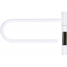 Электрический полотенцесушитель Vincea VTD-1P1WE 39x25 белый