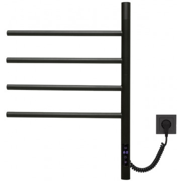 Электрический полотенцесушитель Vincea VTD-1S1CBE 43x60 черный