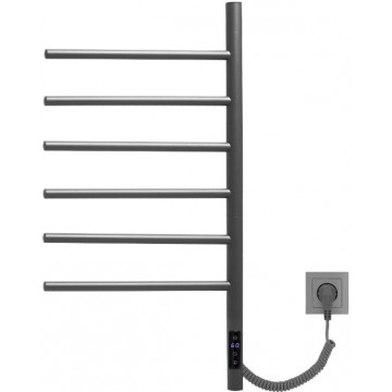 Электрический полотенцесушитель Vincea VTD-1S2CGE 43x80 графит