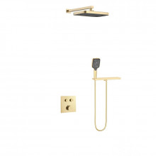 Душевая система Vincea VSFW-4211RBG брашированное золото