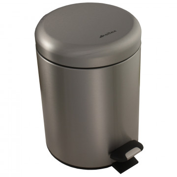 Урна Ksitex BGR-5M с педалью хром матовый