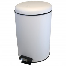 Урна Ksitex BGR-12W с педалью белый