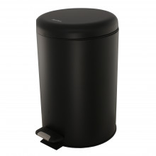 Урна Ksitex BGR-12B с педалью черный матовый