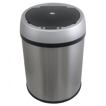 Урна Ksitex AGB-9L хром матовый
