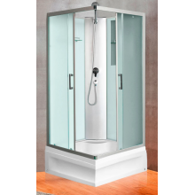 Душевая кабина River Quadro Б/К XL 90/41 MT 10000013950 90х90 хром/матовое