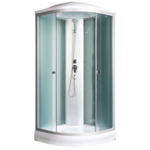 Душевая кабина River Nara Light XL 100/24 MT 10000006219 100х100 хром/матовое