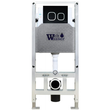 Инсталляция для подвесного унитаза Weltwasser WW Amberg 506 ST BL 10000008229 с черной кнопкой