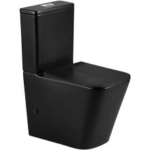 Унитаз-компакт WeltWasser Gelbach 011 ST MT-BL 10000012779 черный матовый