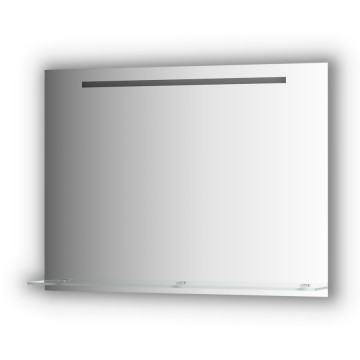 Зеркало с полочкой cо встроенным LED-светильником Evoform Ledline-S 100 х 75 см BY 2158