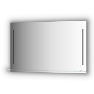 Зеркало с полочкой cо встроенным LED-светильником Evoform Ledline-S 120 х 75 см BY 2167