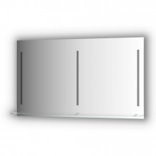 Зеркало с полочкой cо встроенным LED-светильником Evoform Ledline-S 130 х 75 см BY 2169