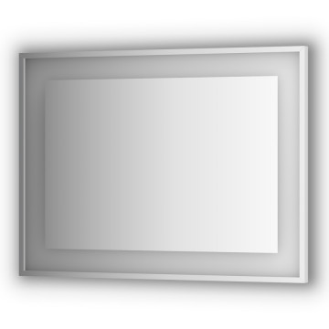 Зеркало в багетной раме cо встроенным LED-светильником Evoform Ledside 100 х 75 см BY 2205