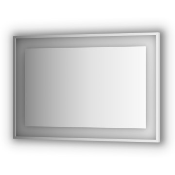 Зеркало в багетной раме cо встроенным LED-светильником Evoform Ledside 110 х 75 см BY 2206