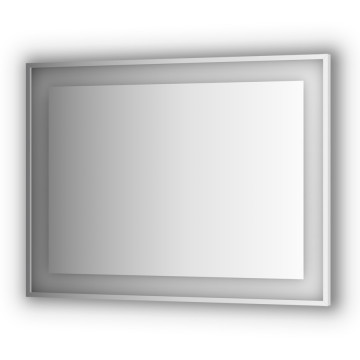 Зеркало в багетной раме cо встроенным LED-светильником Evoform Ledside 120 х 90 см BY 2212