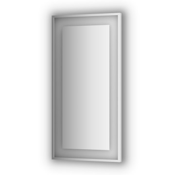 Зеркало в багетной раме cо встроенным LED-светильником Evoform Ledside 60 х 120 см BY 2214