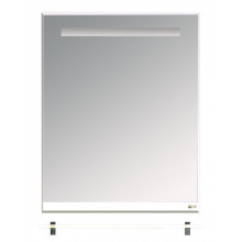 Зеркало Misty Джулия 60 белое White с полочкой