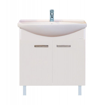 Тумба с раковиной Misty Джулия 85 белая White