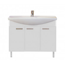 Тумба с раковиной Misty Джулия 105 белая White