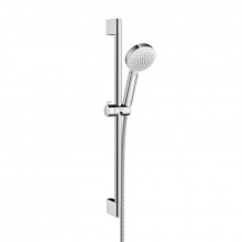 Душевой гарнитур Hansgrohe Crometta 100 Var Uni 26654400 хром/белый