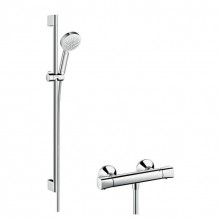 Душевой комплект Hansgrohe Crometta 100 Vario 27031400 с термостатом Ecostat Universal