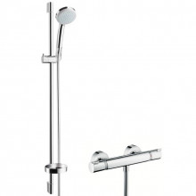 Душевой комплект Hansgrohe Croma 100 Vario EcoSmart 27033000 с термостатом Ecostat Comfort