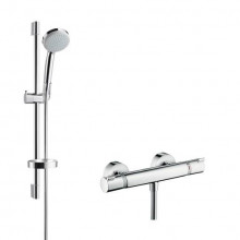 Душевой комплект Hansgrohe Croma 100 Vario 27034000 с термостатом Ecostat Comfort