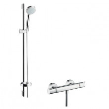 Душевой комплект Hansgrohe Croma 100 Vario 27035000 с термостатом Ecostat Comfort