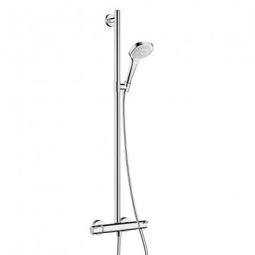 Душевой комплект Hansgrohe Croma Select E SemiPipe Multi 27248400 с термостатом
