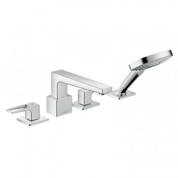 Смеситель Hansgrohe Metropol 74553000 для ванны, без набора Secuflex