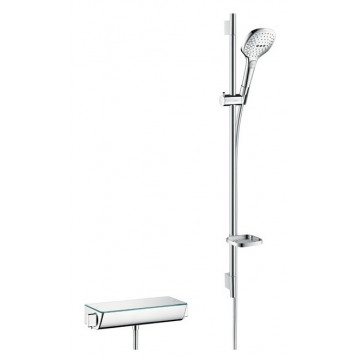 Душевой комплект Hansgrohe Raindance Select E 120 27039000 с термостатом Ecostat Select