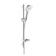 Душевой гарнитур Hansgrohe Raindance Select E 120 26622400, хром/белый