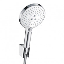 Душевой гарнитур Hansgrohe Raindance Select S 120 26721400, хром/белый