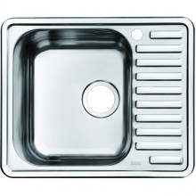 Мойка кухонная Iddis Strit STR58SLi77 58.5 х 48.5 см шелковый блеск чаша слева