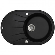 Мойка для кухни IDDIS Kitchen G K11B771i87 77 х 50 см черная