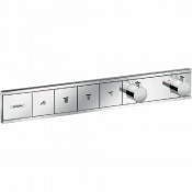 Смеситель для душа Hansgrohe RainSelect 15382000, 4 потребителя, термостатический, хром