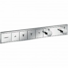 Смеситель для душа Hansgrohe RainSelect 15382000, 4 потребителя, термостатический, хром