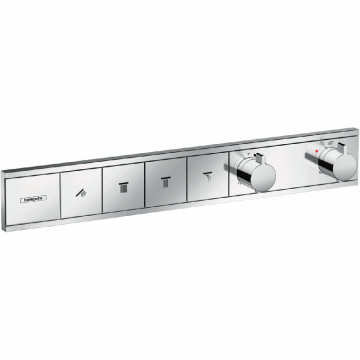 Смеситель для душа Hansgrohe RainSelect 15382000, 4 потребителя, термостатический, хром
