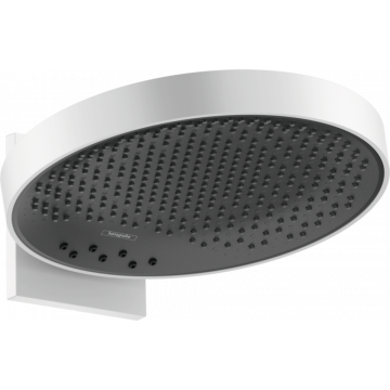 Верхний душ Hansgrohe Rainfinity 26234700, 360 x 360 мм, 3 режима струи, с держателем, белый