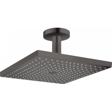 Верхний душ Hansgrohe Raindance 26250340, 300x300 мм, 1 режим струи, с держателем, черный/хром