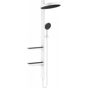 Душевая система Hansgrohe Rainfinity 26842700 Showerpipe 360 1jet белый матовый