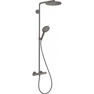 Душевая система Hansgrohe Raindance Select S 240 PowderRain 1jet Showerpipe 27633340, черный хром