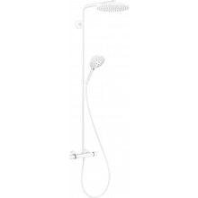 Душевая система Hansgrohe Raindance Select S 240 PowderRain 1jet Showerpipe 27633700, белый матовый