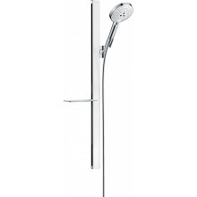 Душевой гарнитур Hansgrohe Raindance Select S 27648400, хром/белый