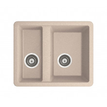 Кухонная мойка для подстольного монтажа Iddis Tanto TU4P565i87 56 x 46 x 21.5 см, Granucryl песок