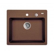 Кухонная мойка Iddis Vane G V31C571i87 57 x 50 x 22.7 см, Granucryl, 1 чаша, коричневый (шоколад)