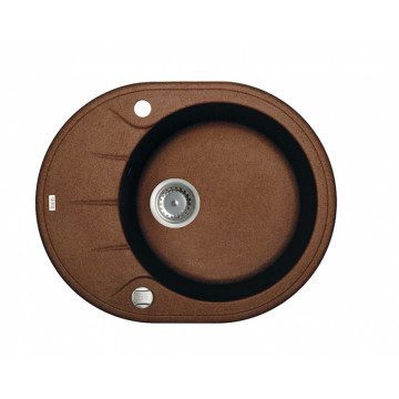 Кухонная мойка Iddis Kitchen G K17C621i87 62 x 50 x 23 см, Granucryl, 1 чаша, коричневый (шоколад)